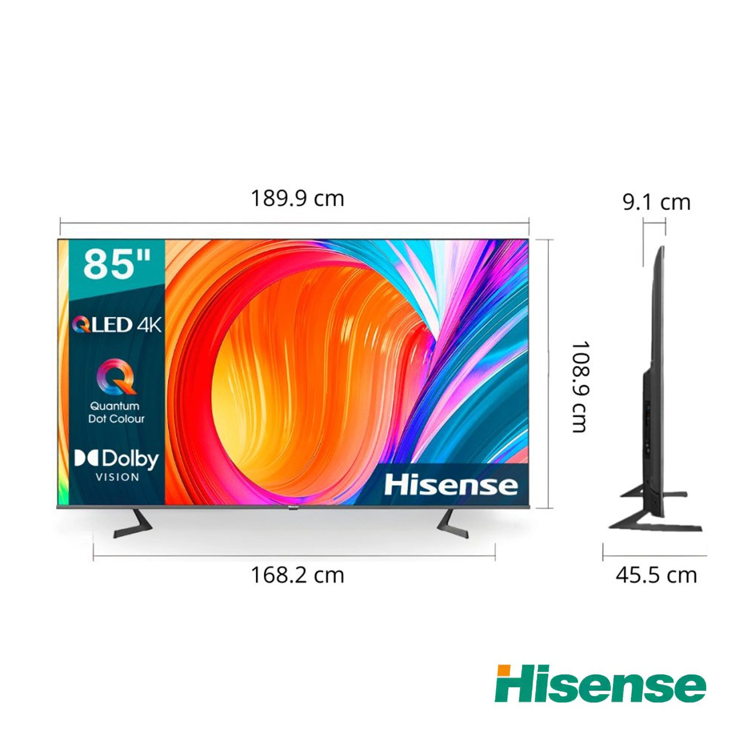 تلویزیون هایسنس 85 اینچ مدل 85A7HQ - تصویر 3